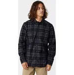 Košile Rip Curl SWC CORD PLAID SHIRT Washed Black velikost M