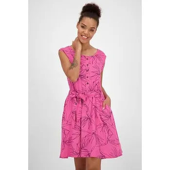 Dámské šaty šaty Alife and Kickin SCARLETTAK Fuchsia velikost M