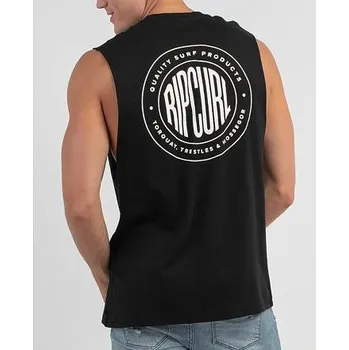 Tílko Rip Curl STAPLE MUSCLE Black velikost L