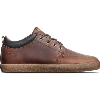 Pánské tenisky Boty Globe GS CHUKKA Brown Leather/Crepe velikost 44.5