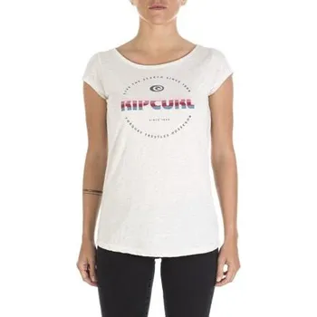 Pánská móda Tričko Rip Curl DENALI TEE Ecru Marle velikost XS