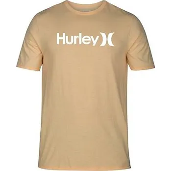 Pánské tričko Tričko Hurley ONE&ONLY SOLID TEE Melon Tint Htr/(White) velikost L