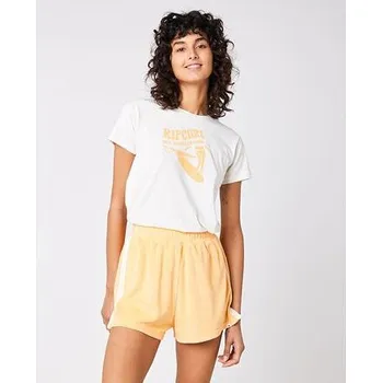 Tričko Rip Curl RE-ENTRY CREW TEE Bone velikost S