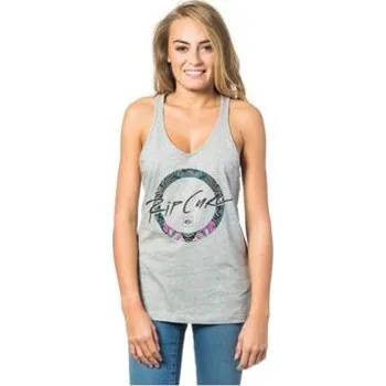 Pánské tričko Tričko Rip Curl VALVERDE TANK Cement Marle velikost XL