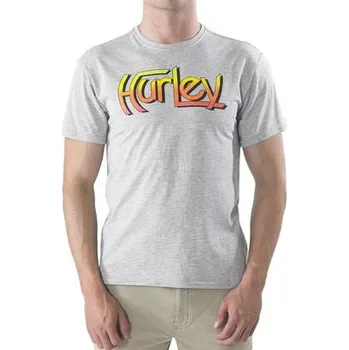 Tričko Hurley LOYALTY Heather Grey velikost M