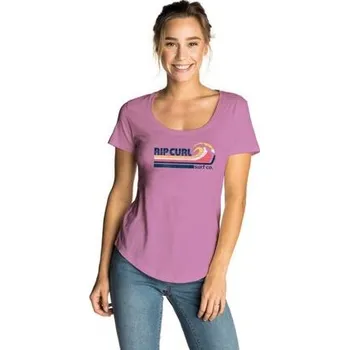Tričko Rip Curl SURF CO TEE Opera Mauve velikost S