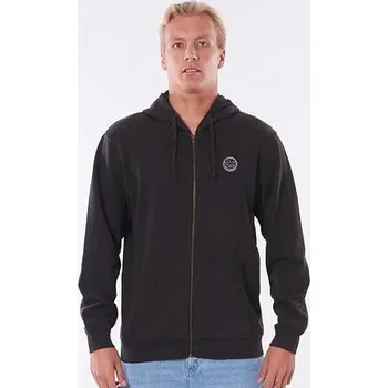 Pánská mikina Mikina Rip Curl ORIGINAL SURFERS Z/T HOOD Washed Black velikost XL