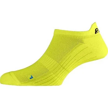 Dámské ponožky Ponožky PAC SP 1.0 FOOTIE ACTIVE SHORT Neon Yellow velikost 35-37