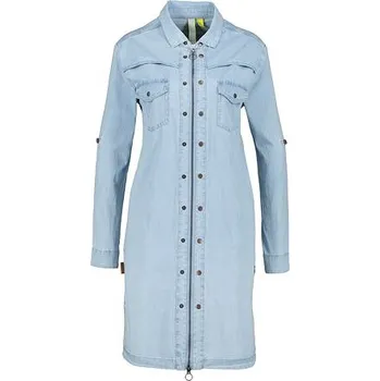 Dámské šaty šaty Alife and Kickin JUDYAK Light Denim velikost XS