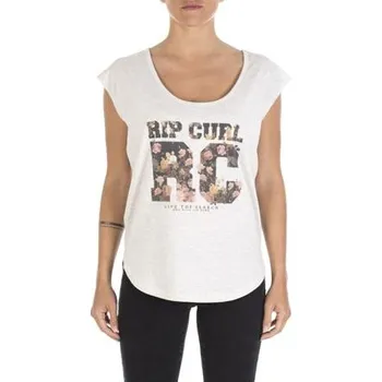 Dámské tričko Tričko Rip Curl LAURA TEE Ecru Marle velikost XS