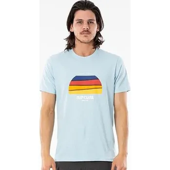 Pánské tričko Tričko Rip Curl SURF REVIVAL HEY MUMA TEE Light Blue velikost XXL