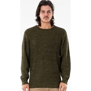 Pánský svetr Svetr Rip Curl TIDE CREW Dark Olive velikost M