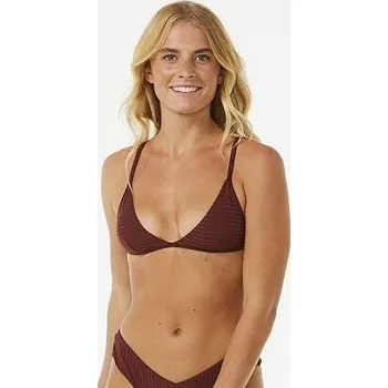 Dámské plavky Plavky Rip Curl PREMIUM SURF FIXED TRI Plum velikost XS