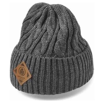 Čepice Zimní čepice Upfront OFFICER UF FOLD Dark Grey Melange velikost O/S