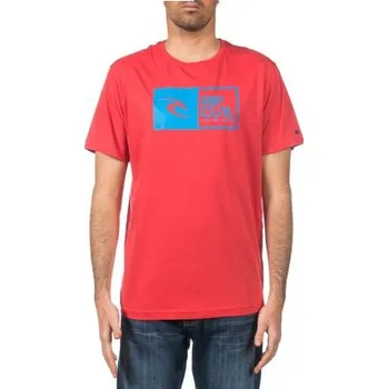 Pánské tričko Tričko Rip Curl RIPAWATU LOGO S/S TEE Baked Apple velikost M