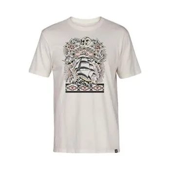 Pánské tričko Tričko Hurley SHIPLEY TEE SS Sail velikost L