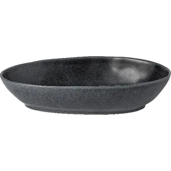 Mísa zapékací oválná 31cm|1,4L, LIVIA, černá|Matte|Costa Nova