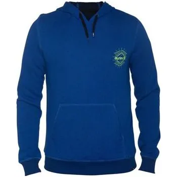 Pánská mikina Mikina Hurley RETREAT MAC PULLOVER Hyper Cobalt velikost M