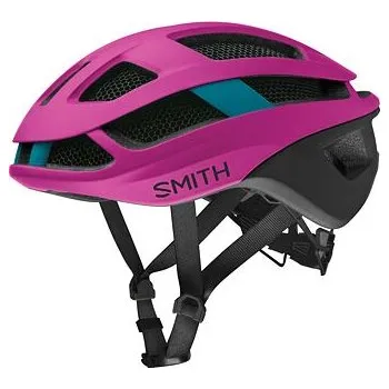 Cyklistická přilba Cyklistická helma Smith TRACE MIPS Matte Hibiscus/Black/Teal velikost S