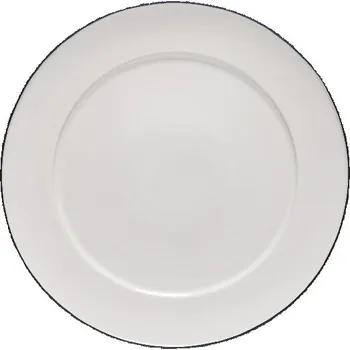 Talíř Talíř servírovací (DOPRODEJ)|tác 38cm, BEJA, bílá&modrá|Costa Nova