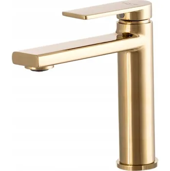 Vodovodní baterie Stojánková umyvadlová baterie Gamma Rossa zlatá