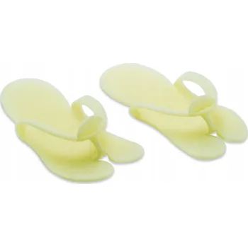 Dámské žabky Žabky na jedno použití Eko-Higiena zlatá barva