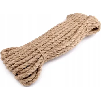 Jutový provázek na škrabadlo pro kočky 10mm 50m