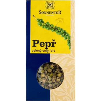 Koření Pepř zelený celý BIO 20 g SONNENTOR