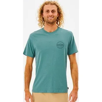 Pánská móda Tričko Rip Curl RE ENTRY TEE Blue Stone velikost XL