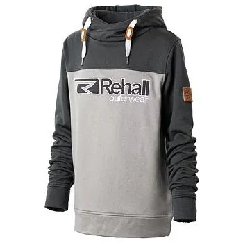 Chlapecká mikina Mikina Rehall BRAVE JR. Grey Melange velikost 152