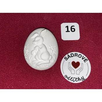 Velikonoční dekorace HandMade by JaJa Sádrový odlitek - velikonoční vajíčko č.16