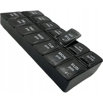 Obraz Schránka na léky s 2 přihrádkami na den