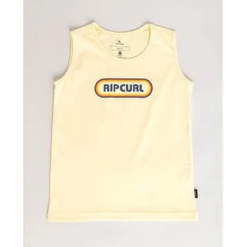 Dívčí tričko Tričko Rip Curl MULTI PRINT TANK GROMS Pale Yellow velikost 4