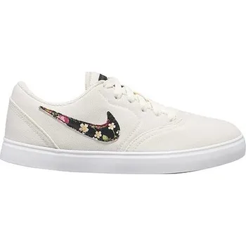 Chlapecká obuv Boty Nike SB CHECK CANVAS VF Pale Ivory/Black-Pink Tint-White velikost 36.0