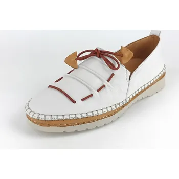 Dámské mokasíny Dámské mokasíny Manitu 840089-03 bílé 38