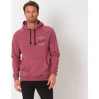 Pánská mikina Mikina Animal LAIDBACK Deco Pink Marl velikost L