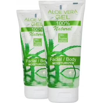 Pleťový krém ALOE VERA PŘÍRODNÍ KRÉM GEL S ALOE VERA HYDRATAČNÍ 200 ML X2 OBLIČEJ VLASY