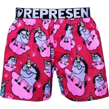 Pánské spodní prádlo Spodní prádlo Represent EXCLUSIVE MIKE TOM'S UNICORN Burgundy velikost L