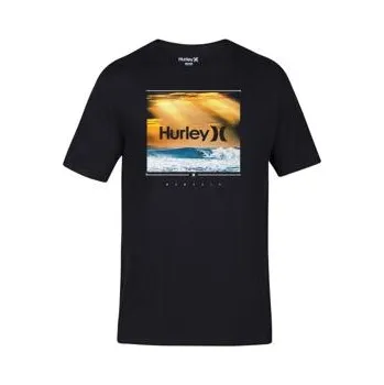Pánské tričko Tričko Hurley OPEN MIND CORE TEE Black velikost XL