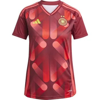 Dámské tričko adidas Germany Away Shirt 2025 Womens Burgundy 8 (XS)