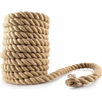 Jutový provaz na škrabadlo pro kočky 10mm 5m Stavební