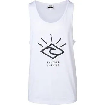 Dámské oblečení Tílko Rip Curl DIAMOND MODERN TANK Optical White velikost M