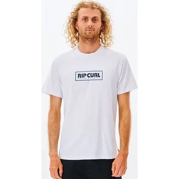 Pánské tričko Tričko Rip Curl BIG MUMMA ICON TEE Optical White velikost XL