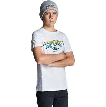 Pánské tričko Tričko Rip Curl DIAMOND SPIKE SS TEE Optical White velikost 12