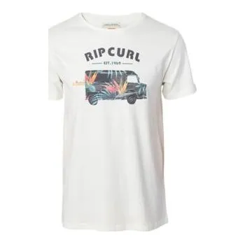 Tričko Rip Curl VAN SURF TEE Bone White velikost XXL