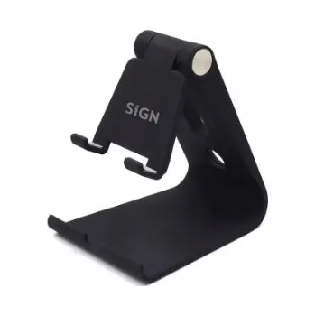 Stojan SiGN na mobilní telefon/tablet - černý