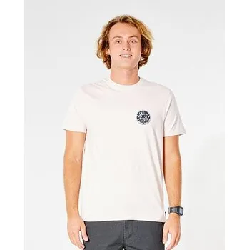 Pánské tričko Tričko Rip Curl WETSUIT ICON TEE Dusty Rose velikost XL
