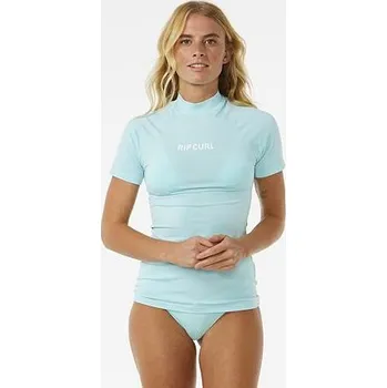 Pánské tričko Lykra Rip Curl CLASSIC SURF SS UPF RASHGUARD Sky Blue velikost XL