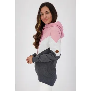 Dámské oblečení Mikina Alife and Kickin STELLAAK A Lavender velikost XS