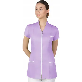 Dámské sako 38 DÁMSKÝ ZDRAVOTNICKÝ BLEJZR halenka na zip KOSMETICKÝ PLÁŠŤ 308